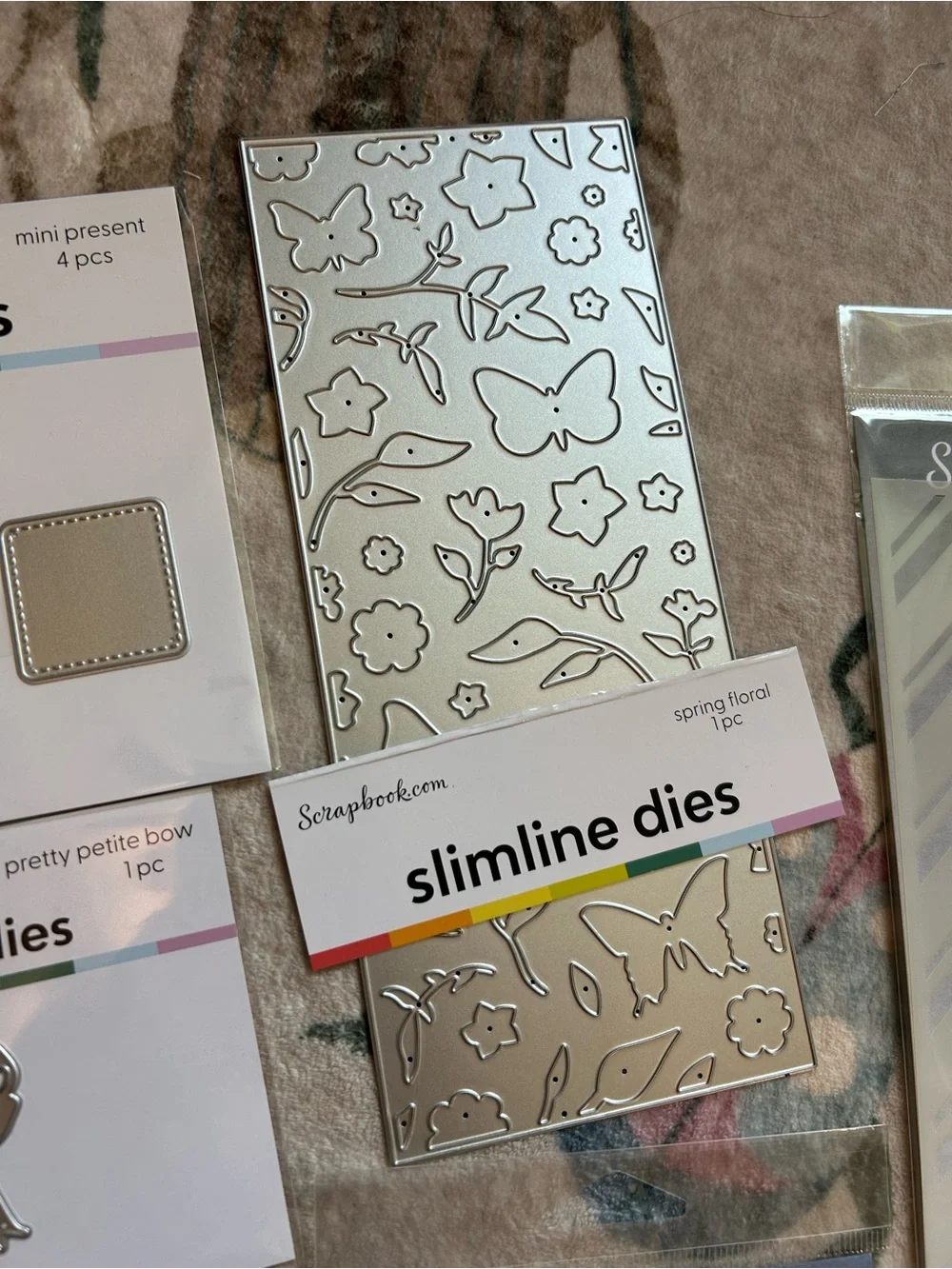 Scrapbook Dies and Stencils Lot
